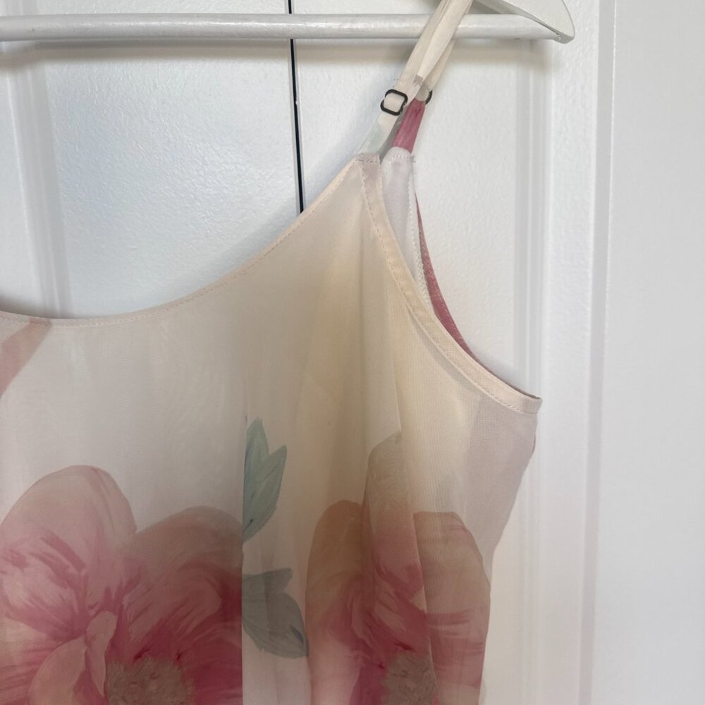 Show Me Your Mumu Caitlin Ruffle Maxi Dress Flowy Boho Fairy Bridesmaid Bridal S - Picture 5 of 15